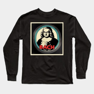 Bach Vinyl Record Album Cover II Long Sleeve T-Shirt